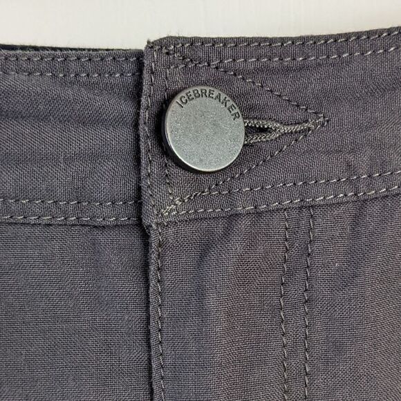 ICEBREAKER Merino Destiny Skirt charcoal grey size 2 @B4 - Picture 9 of 11